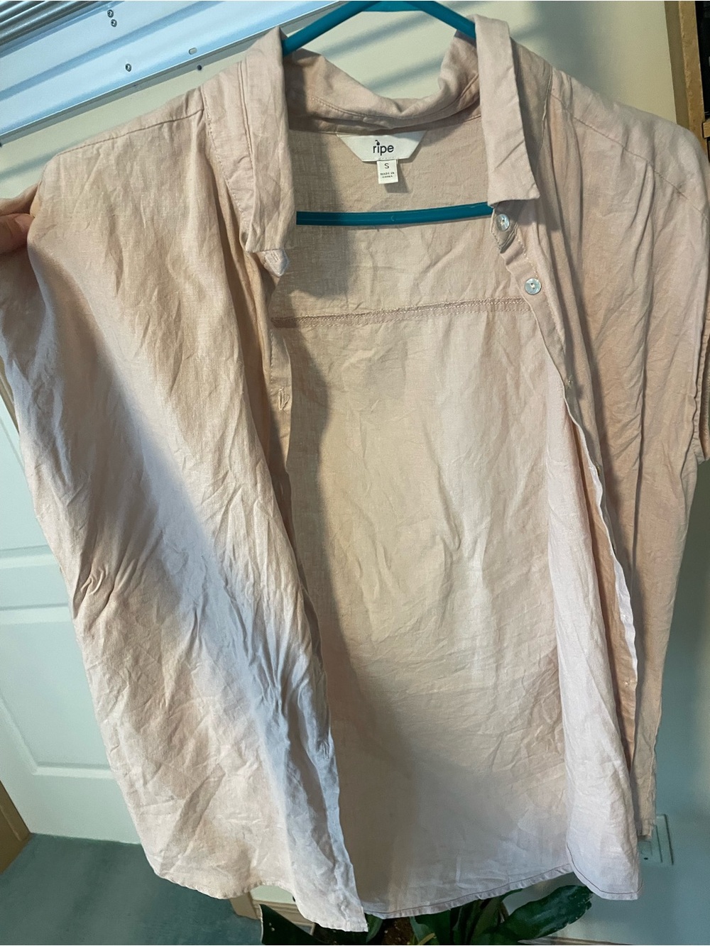 Ripe Pale Blush Button-Down Shirt